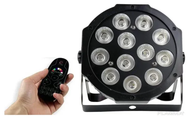 par led 12x18w RGBWAUV